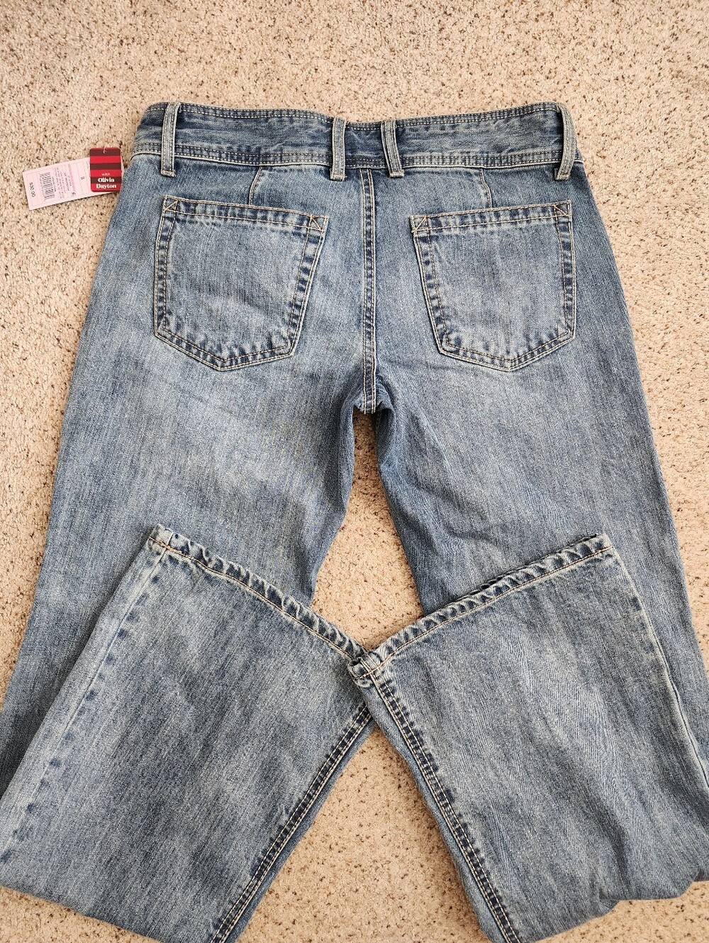 Low Rise Boot Cut Jeans - Picture 10 of 11